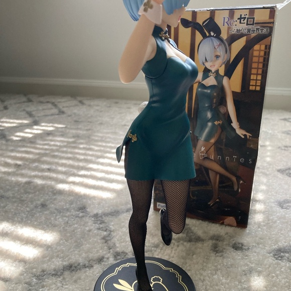 BiCute Bunnies REM Figure Re:Zero -Starting Life in Another World China Antique - Picture 5 of 16